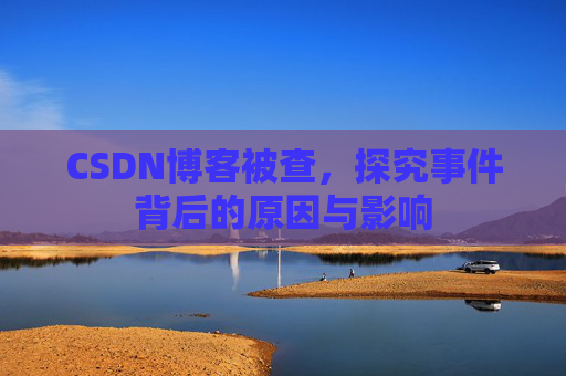 CSDN博客被查，探究事件背后的原因与影响